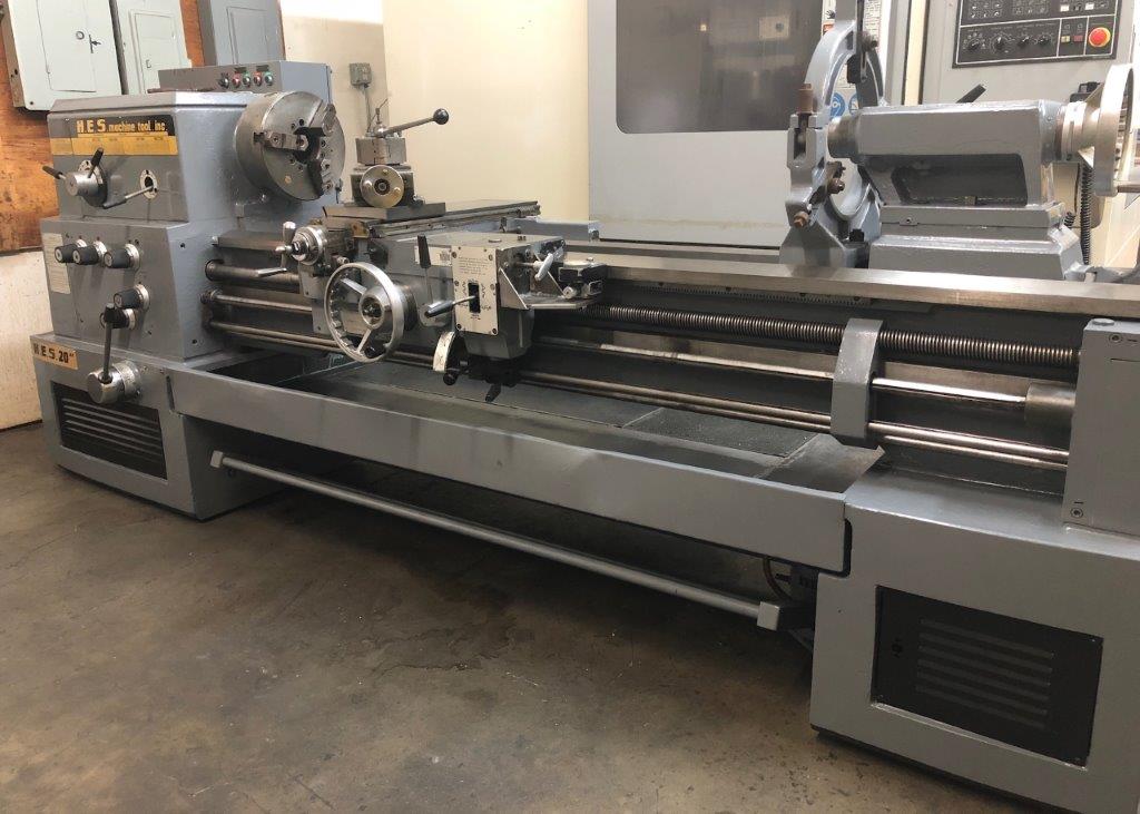 HES LATHE H.E.S MODEL 550 HEAVY DUTY ENGINE LATHE