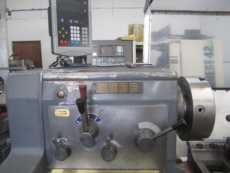 LATHES - MANUAL: WEBB / HWACHEON HL-520 20.5" x 60" GAP BED ENGINE LATHE
