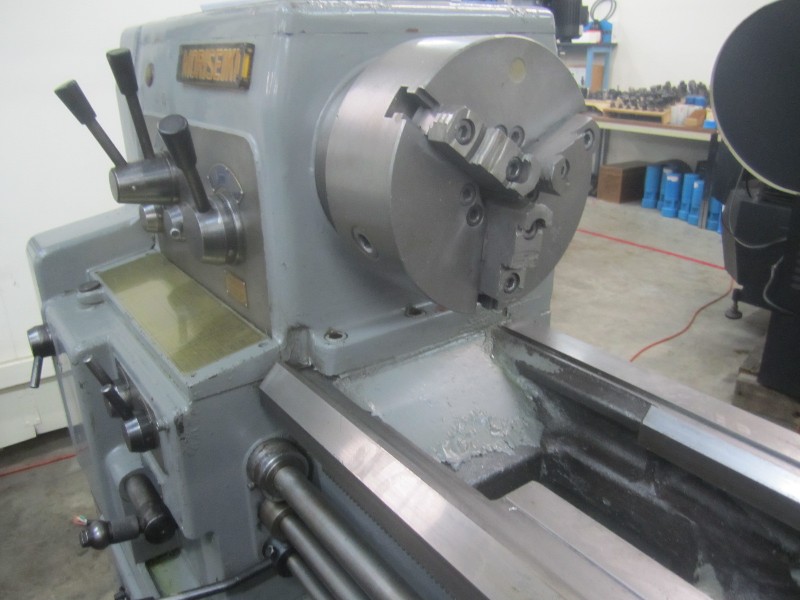 LATHES MANUAL MORI SEIKI MS850 17" x 35" GAP BED ENGINE LATHE